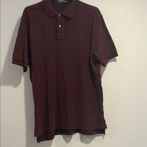 Ralph Lauren Deep Burgundy Polo Shirt
